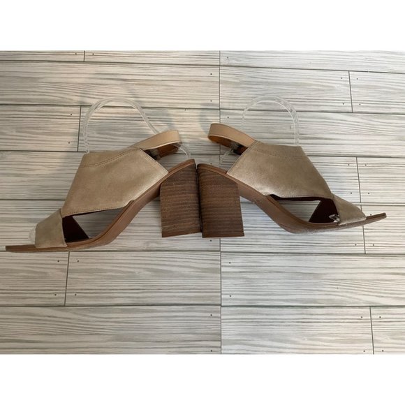 Sarto Franco Sarto Suzie Suede Heeled Sandals Size 8 - Picture 14 of 16